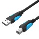 Vention Cable USB 2.0 Impresora VAS-A16-B100/ USB Tipo-B Macho - USB Macho/ 2m/ Negro