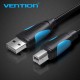 Vention Cable USB 2.0 Impresora VAS-A16-B100/ USB Tipo-B Macho - USB Macho/ 2m/ Negro