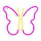 Lampara forever neon led butterfly pink