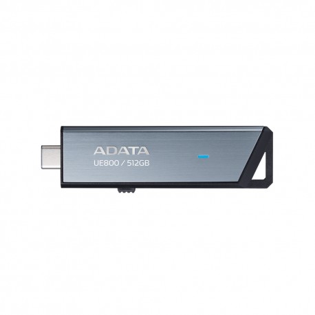 ADATA UE800 unidad flash USB 512 GB USB Tipo C 3.2 Gen 2 (3.1 Gen 2) Plata