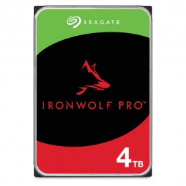 SEAGATE - Seagate IronWolf Pro ST4000NT001 4 PACK disco duro interno 3.5'' 4 TB Serial ATA III - ST4000NT001 4 PACK