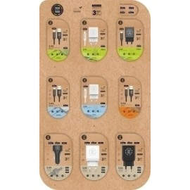 TECH1TECH - CARGADOR TECHONETECH SURTIDO EXP.27 - 400900P