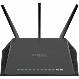 NETGEAR - Netgear RS400 router inalámbrico Doble banda (2,4 GHz / 5 GHz) Gigabit Ethernet Negro - RS400-100PES