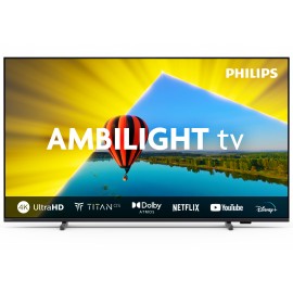 PHILIPS - Philips 43PUS8079/12 Televisor 109,2 cm (43'') 4K Ultra HD Smart TV Wifi Negro - 43PUS8079/12