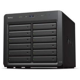 SYNOLOGY - Synology DX1222 caja para disco duro externo Carcasa de disco duro/SSD Negro 2.5/3.5'' - dx1222