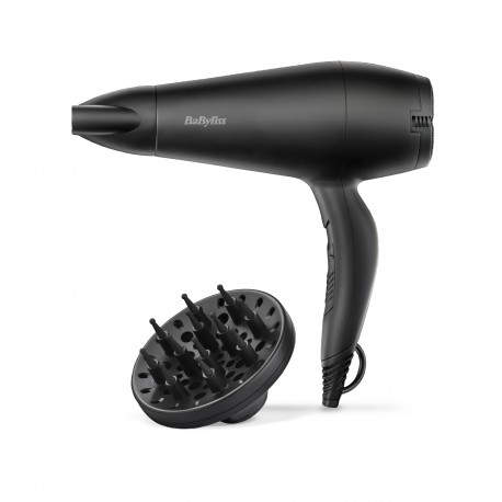 BaByliss D215DE secador 2000 W Negro