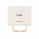Flama 4961FL sandwichera 800 W Perlado, Blanco