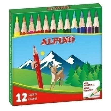LAPICES COLOR ALPINO  CT. est.12