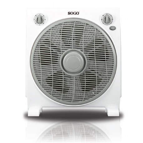 Sogo VEN-SS-21120 ventilador Gris, Blanco