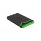 Transcend StoreJet 25M3C disco duro externo 2 TB Negro, Verde