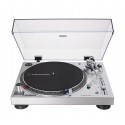 Audio-Technica AT-LP120XUSB Tocadiscos de tracción por correa Plata Manual