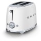 Smeg TSF01WHEU tostadora 2 rebanada(s) Blanco 950 W