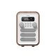 Denver DAB-48WHITE radio Personal Digital Blanco, Madera