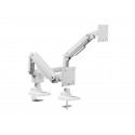 Equip 650183 soporte para monitor 88,9 cm (35'') Blanco Escritorio