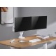Equip 650183 soporte para monitor 88,9 cm (35'') Blanco Escritorio
