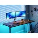Equip 650183 soporte para monitor 88,9 cm (35'') Blanco Escritorio