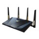 ASUS - ASUS RT-BE88U router inalámbrico 10 Gigabit Ethernet Doble banda (2,4 GHz / 5 GHz) Negro, Gris - 90IG08V0-MO3N0V