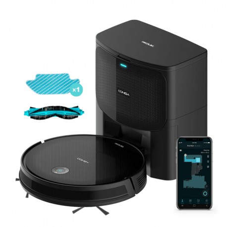 Cecotec Conga 2299 Ultra Home Genesis aspiradora robotizada 3 L Sin bolsa Negro