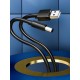 VENTION - Vention Cable Alimentación CEYBF/ USB-A Macho - DC 5.5mm/ 1m/ Negro - CEYBF