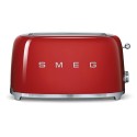 SMEG - Smeg TSF02RDEU Tostador 4 Rebanadas 1500W Rojo - TSF02RDEU
