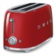 SMEG - Smeg TSF02RDEU Tostador 4 Rebanadas 1500W Rojo - TSF02RDEU