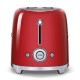 SMEG - Smeg TSF02RDEU Tostador 4 Rebanadas 1500W Rojo - TSF02RDEU