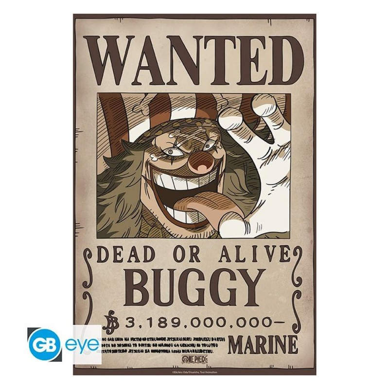 GB eye - ONE PIECE Poster Wanted Law Wano (91,5 x 61 cm) : Eiichiro Oda