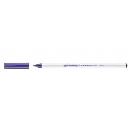 EDDING - ROTUL.EDDING 4600 TELA FINO VIOLETA - Pack de 10 unidades - 460008