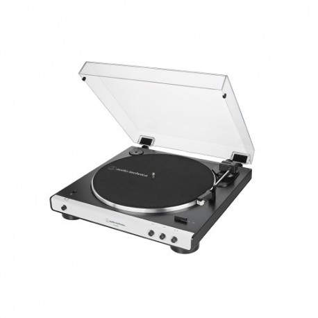 AUDIO-TECHNICA - Audio-Technica AT-LP60XBT Tocadiscos de tracción por correa Blanco - ATLP60XBTWH