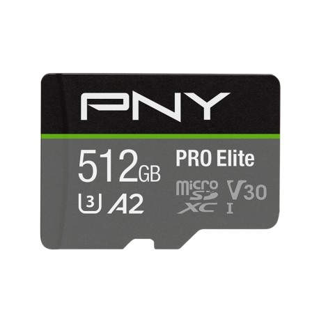 PNY PRO Elite microSDXC 512GB Clase 10
