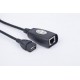 Gembird USB extender up to 30 m M/H
