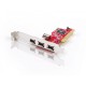 Conceptronic PCI - Firewire / 3 IEEE 1394 400 MBPS