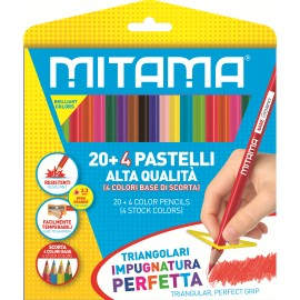 MITAMA - Mitama Pastelli Triangolari pz. 24 Multicolor 24 pieza(s) - 8026624619925