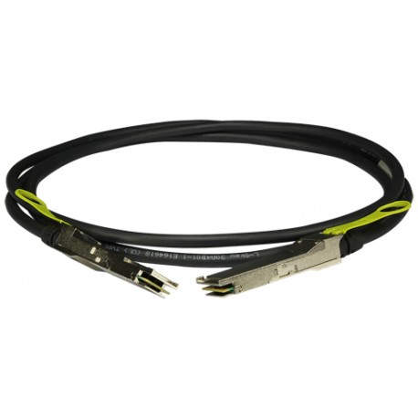 Huawei QSFP-40G-CU1M 1m QSFP+ QSFP+ Negro cable de fibra optica