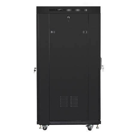 Lanberg FF01-6827-23BL armario rack 27U Rack o bastidor independiente Negro