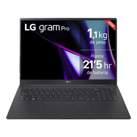 LG - LG Gram Pro 16Z90SP-K.AD75B ordenador portatil Intel Core Ultra 7 155H
