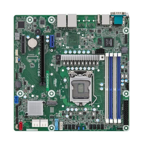 Asrock E3C252D4U placa base Intel C252 LGA 1200 (Socket H5) micro ATX