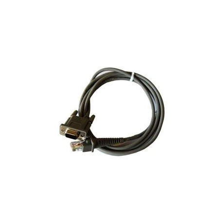 Datalogic 90A052138 cable de serie Negro 4,5 m RS-232