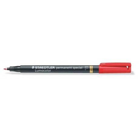 Staedtler Lumocolor 319 rotulador Fino Rojo