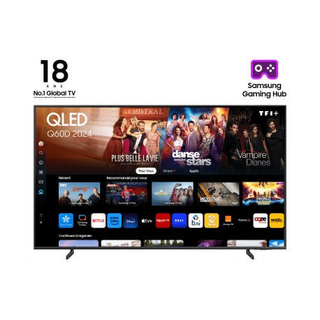 Samsung TQ65Q60DAU 165,1 cm (65'') 4K Ultra HD Smart TV Wifi Titanio