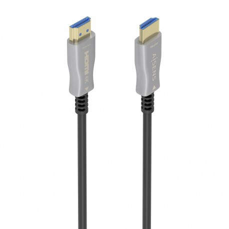 AISENS Cable HDMI V2.0 AOC Premium Alta Velocidad / HEC 4K@60Hz 18Gbps, A/M-A/M, Negro, 10 m