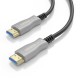 AISENS Cable HDMI V2.0 AOC Premium Alta Velocidad / HEC 4K@60Hz 18Gbps, A/M-A/M, Negro, 10 m
