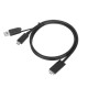 Targus ACC1133GLX cable USB 1 m USB 3.2 Gen 1 (3.1 Gen 1) USB C Negro