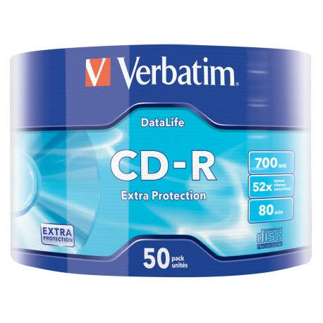 VERBATIM - Verbatim CD-R Extra Protection 700 MB 50 pieza(s) - 43787