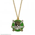 Collar cinereplicas one piece roronoa zoro logo