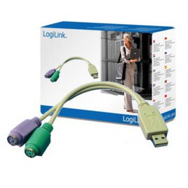 LogiLink Adapter USB - 2x PS/2 AU0004A