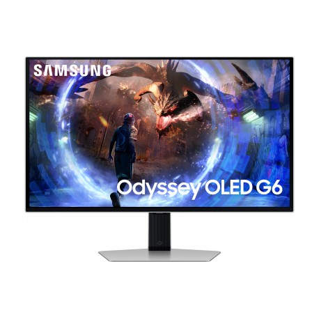 Samsung Odyssey G60SD pantalla para PC 68,6 cm (27'') 2560 x 1440 Pixeles Quad HD OLED Plata