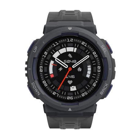 Amazfit ACTIVE EDGE 3,35 cm (1.32'') TFT 46 mm Digital 360 x 360 Pixeles Pantalla táctil Negro GPS (satélite)