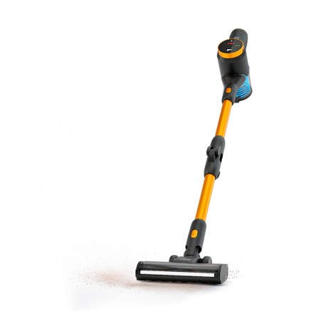 Inspire U5 Digital Aspiradora escoba Corriente alterna Secar Sin bolsa 0,5 L 300 W Negro, Amarillo 2 Ah