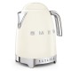 Smeg KLF04CREU tetera eléctrica 1,7 L Crema de color 2400 W